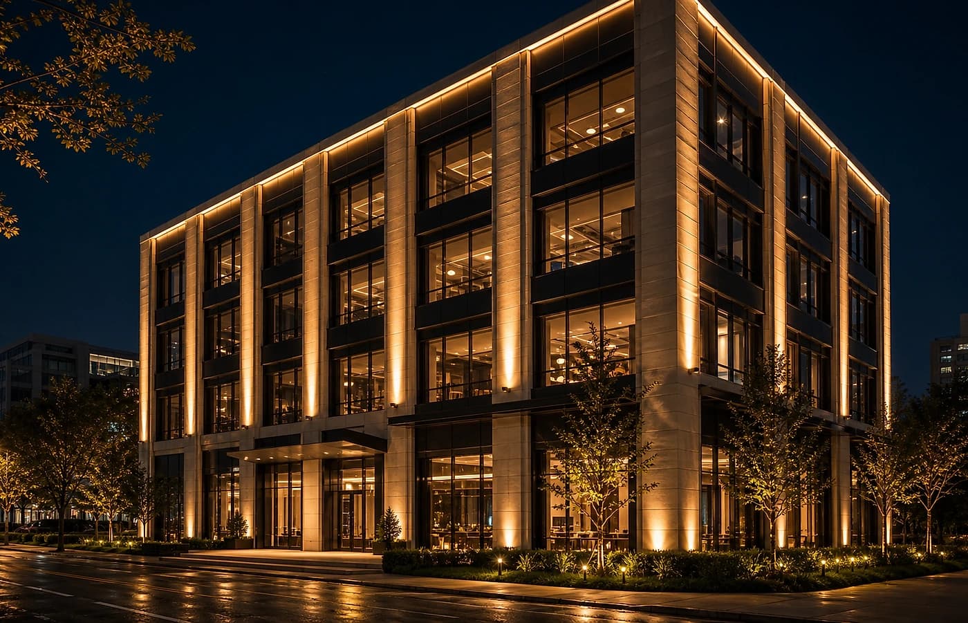 Architectural Facade Lighting