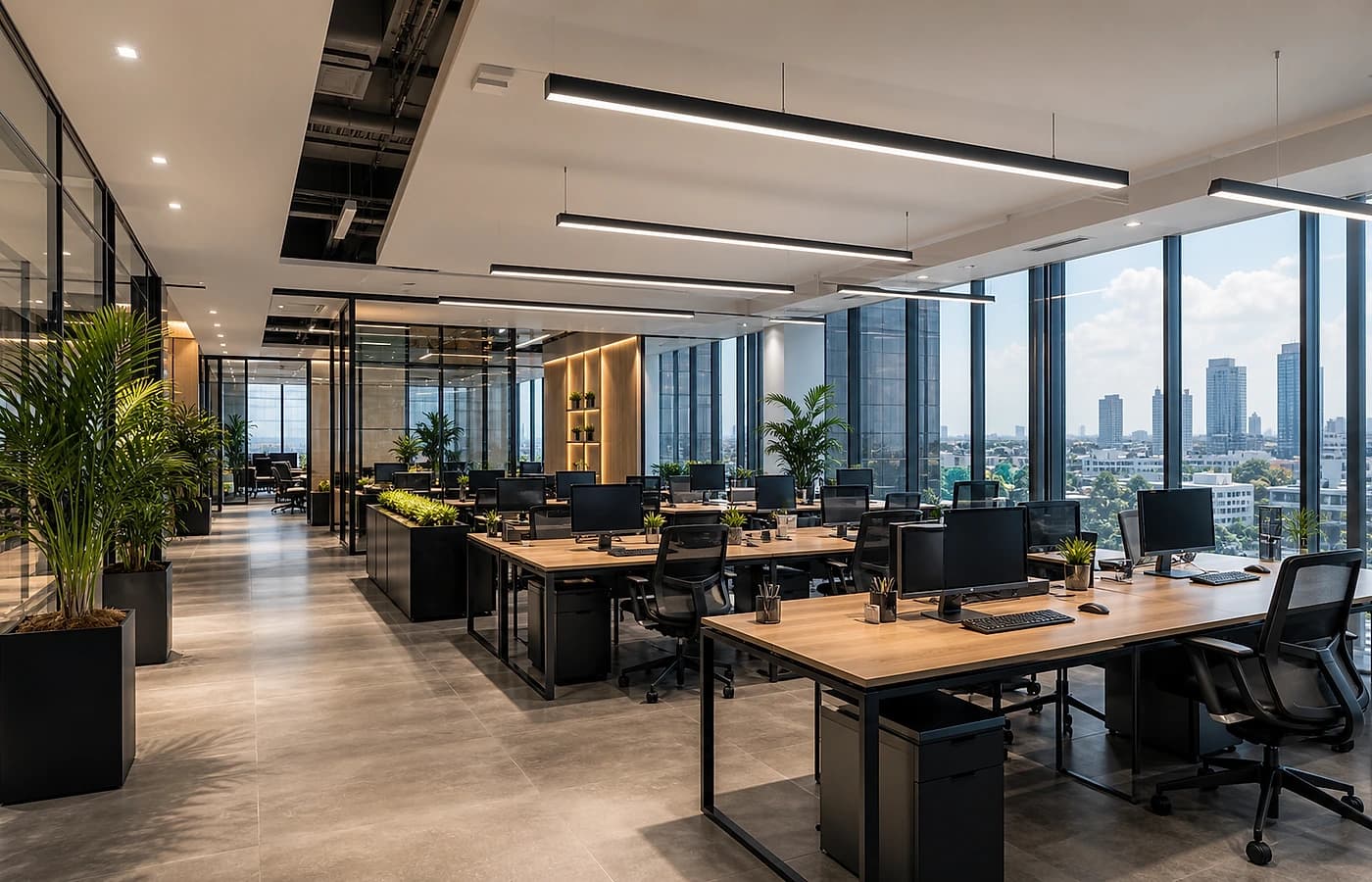 Corporate Office Workspace