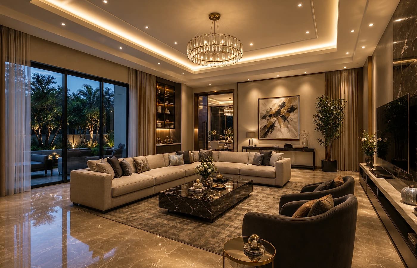 Luxury Residence Living Room