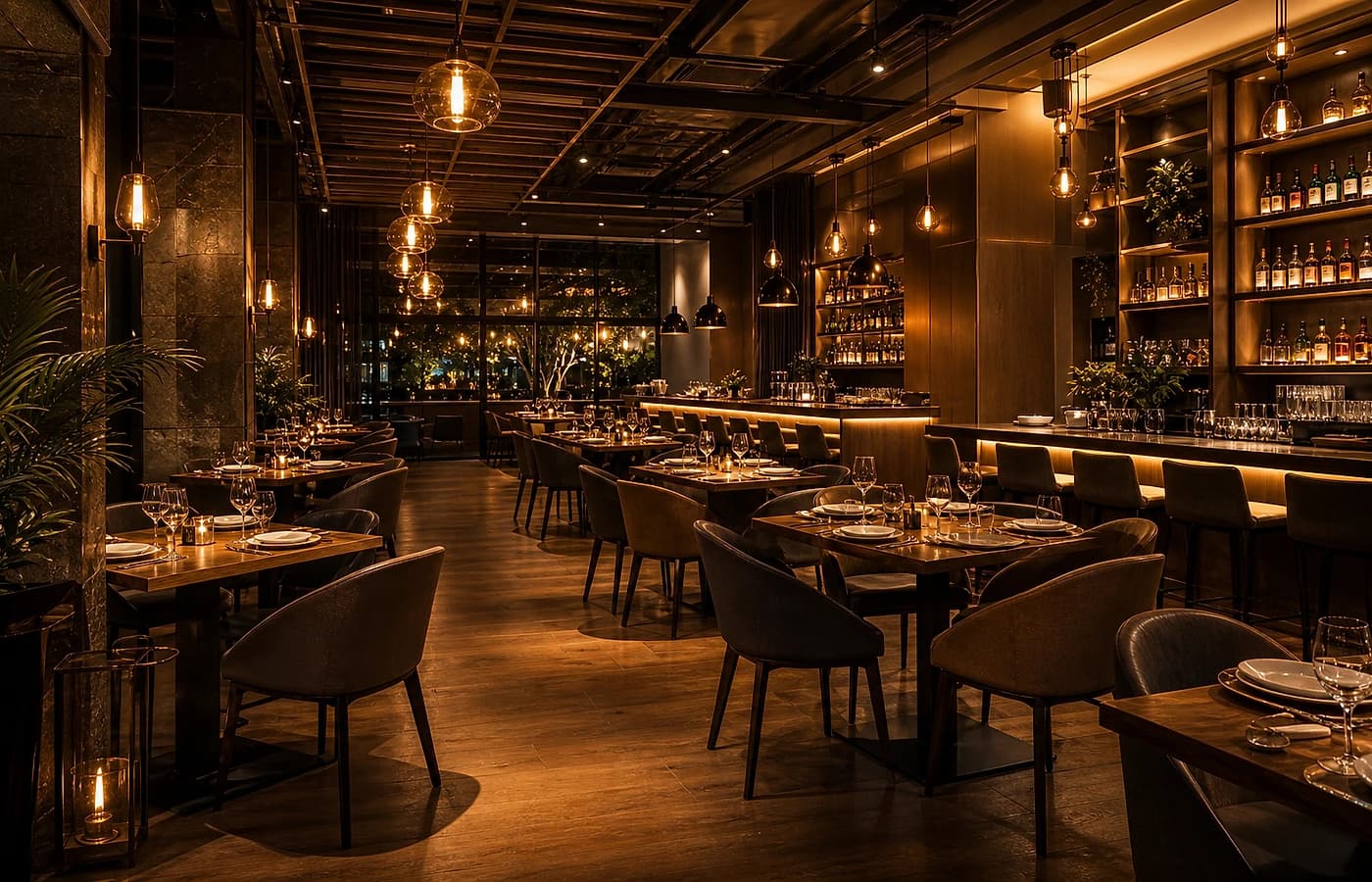 Restaurant Warm Ambience