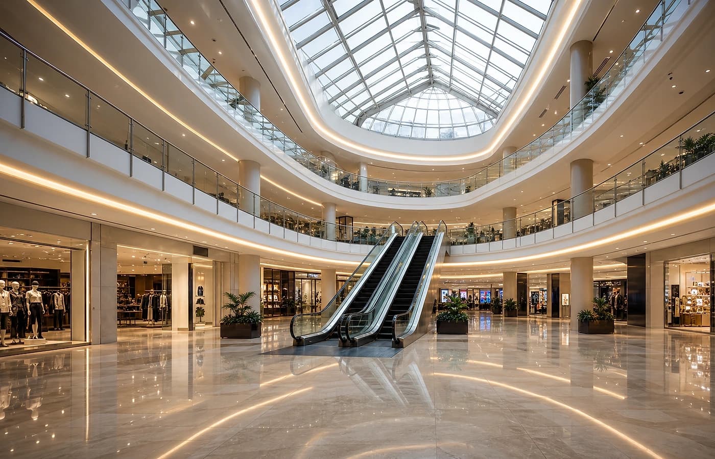 Shopping Mall Common Area